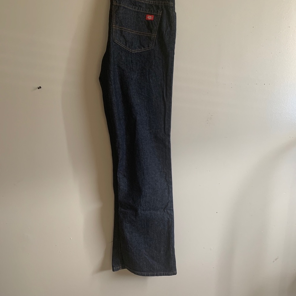 Dickies Jeans. Bootcut, Relaxed, Dark Blue. 12TALL